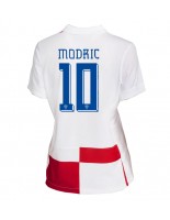 Chorvatsko Luka Modric #10 Domácí Dres pro Dámské ME 2024 Krátký Rukáv